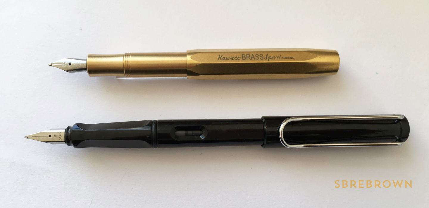 Fountain pen review ~ Kaweco Brass Sport