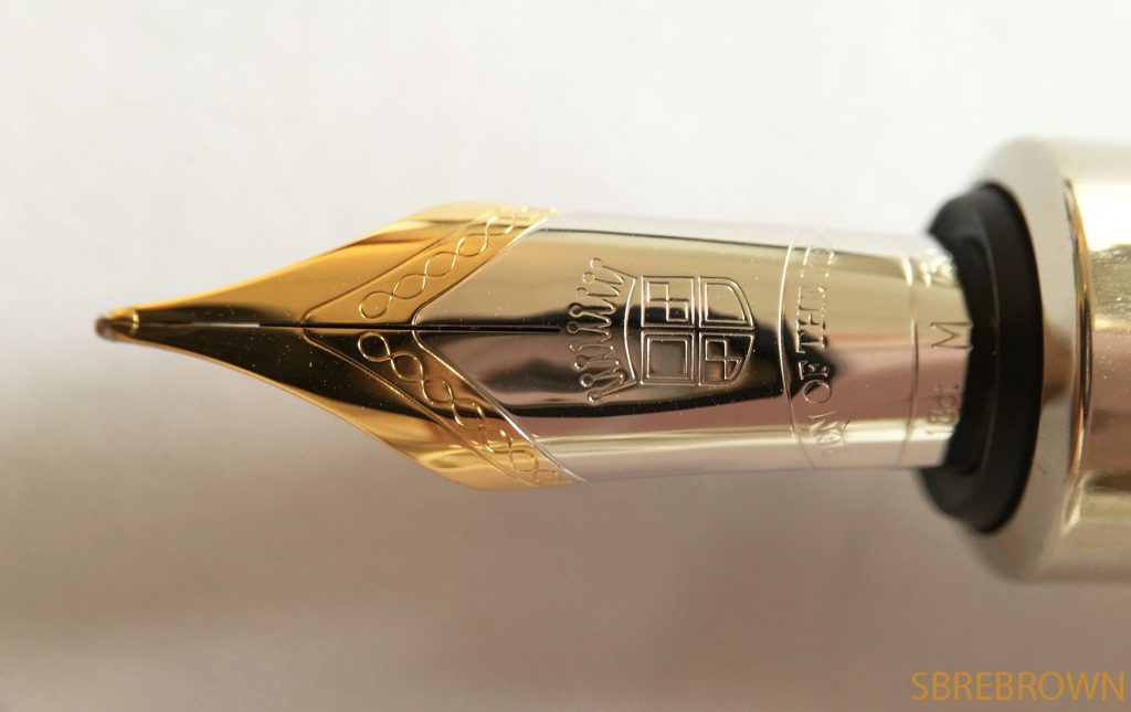 Fountain pen, Pen of the Year 2014 platinum-plated, Medium