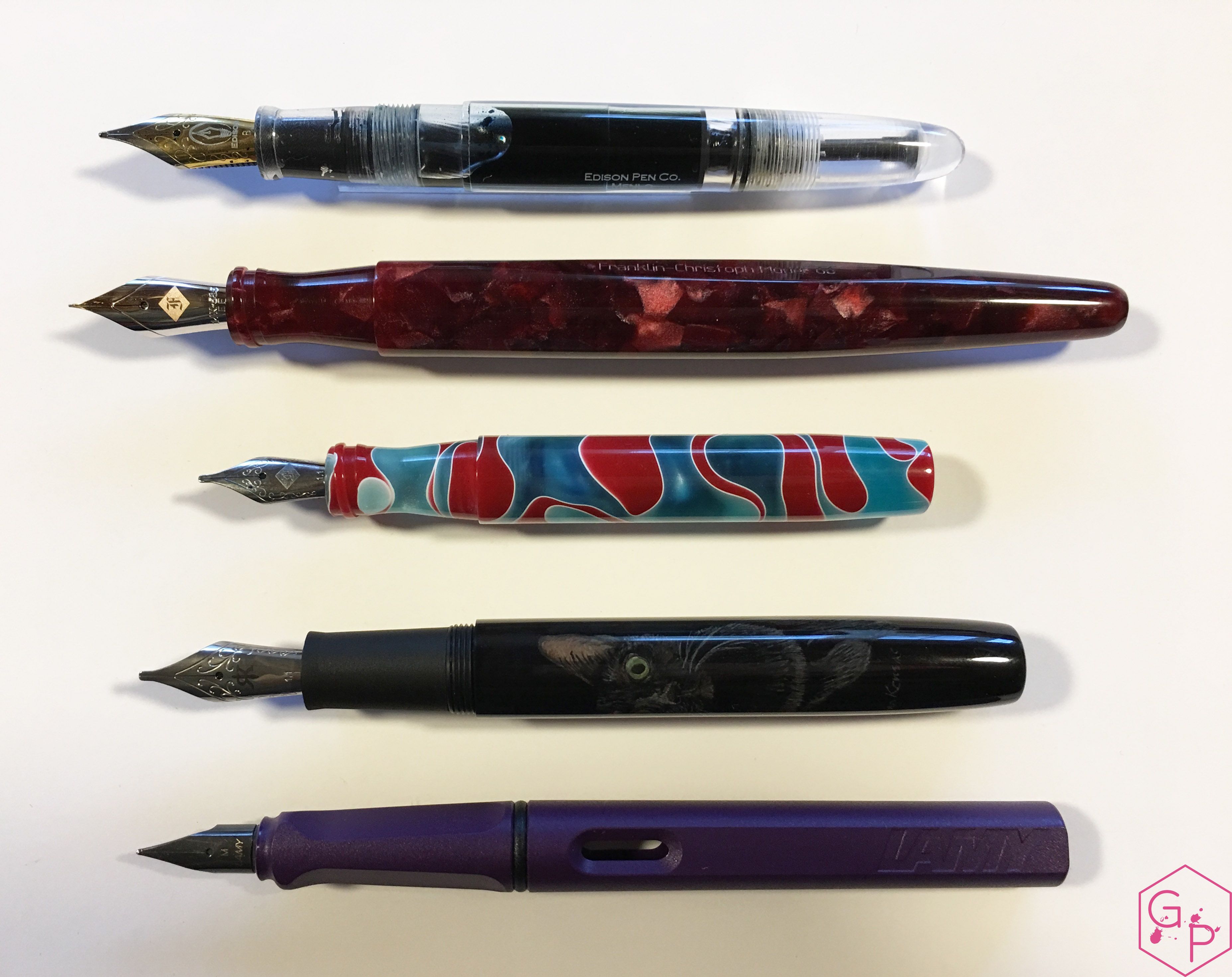 Ryan Krusac Legend 14 Custom Artwork Fountain Pen Review | Hey there!